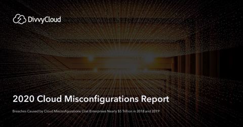 DivvyCloud 2020 Cloud Misconfigurations Report (Photo: Business Wire)