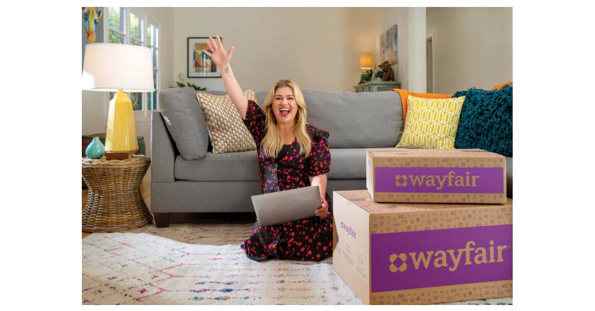 Wayfair Partners with Kelly Clarkson to Inspire Shoppers to Create
