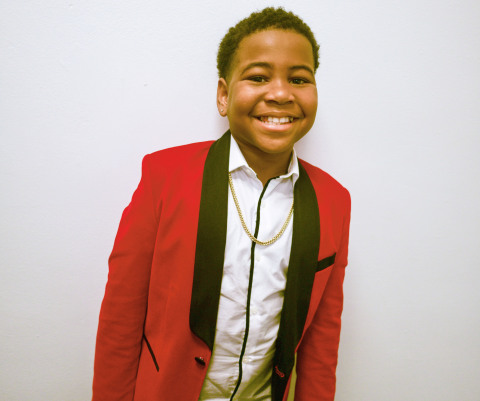 Kid rapper and pint-sized powerhouse Young Dylan will join the Nickelodeon family with the premiere of the brand-new live-action series, Tyler Perry’s Young Dylan, on Saturday, Feb. 29, at 8:30 (ET/PT).(Photo: Business Wire)