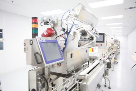 Aphena's new solid-dose bottling line with an integrated cartoner awaits new business at the company's Tennessee facility. (Photo: Business Wire)