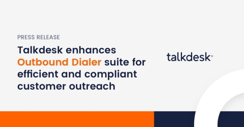 New proactive capabilities from Talkdesk enable companies to efficiently and effortlessly connect with customers through personalized sales and service. (Graphic: Business Wire)