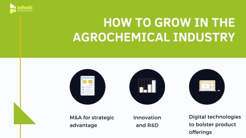 Growth strategies for companies in the agrochemical industry. (Graphic: Business Wire)
