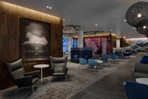 The Centurion Lounge at Charlotte Douglas International Airport (Photo: Business Wire)