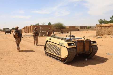 The THeMIS UGV has been especially designed to withstand harsh environments and hot climates. It has proven itself in Mali, Africa where it has been deployed since early 2019 during the French lead anti-insurgent operation Barkhane. (Photo: Business Wire)