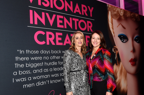 Janice Ross, President of WIT, and Amy Thompson, Chief People Officer of Mattel (Photo: Business Wire)