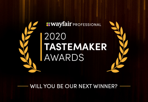 Wayfair Professional Launches 5th Annual Tastemaker Awards with Industry-Leading Judges and New Categories. (Graphic: Business Wire)