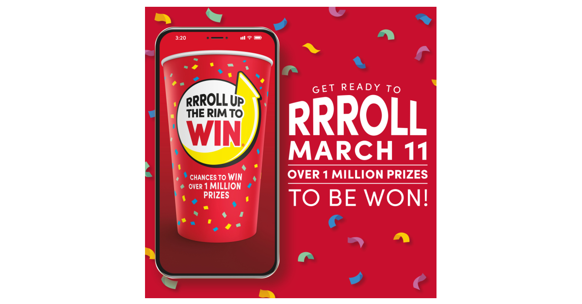 Tim Hortons U S Announces Roll Up The Rim To Win 2020 Business Wire   04659 7 RUTR PR Images 4000x4000 CR 