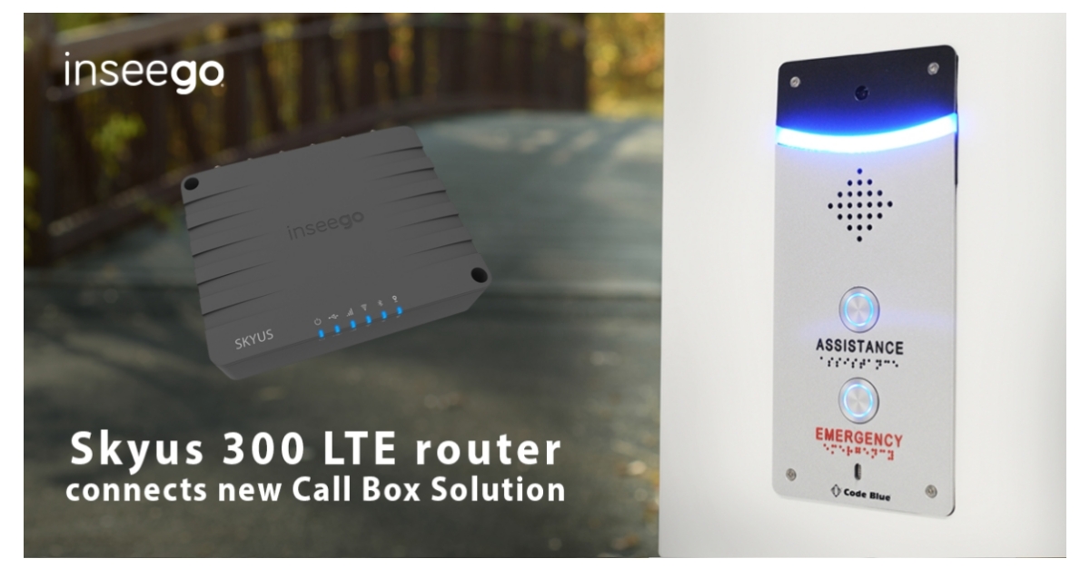 Inseego Enhances Public Safety With New LTE Emergency Call Box Solution ...