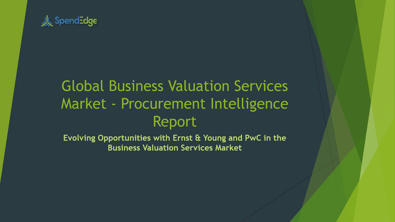 SpendEdge, a global procurement market intelligence firm, has announced the release of its Global Business Valuation Services Market Procurement Intelligence Report.