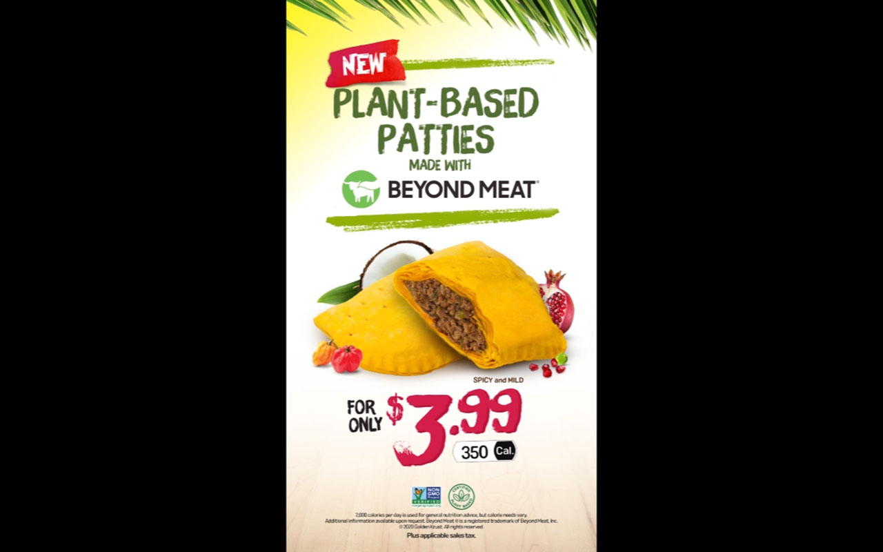 Golden Krust Plant-Based Protein made with Beyond Meat - Animation