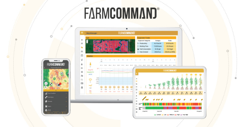 Major upgrades to the FarmCommand platform include enhanced predictive models, advanced reporting and scouting tools. (Photo: Business Wire)