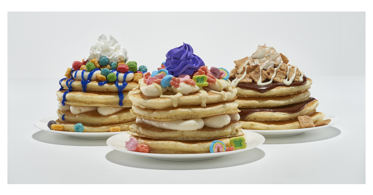 IHOP® Introduces Cereal Pancakes: Eye-Catching and Delicious Limited-Time  Menu Also Includes Cereal Milkshakes | Business Wire