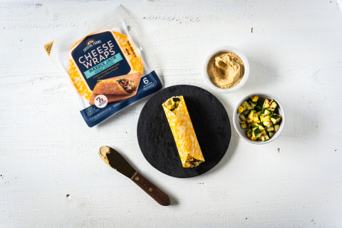 New Crystal Farms Cheese Wraps offer a low-carb, gluten-free alternative to bread and more, and can be found in the dairy section of major grocery retailers nationwide. (Photo: Business Wire)