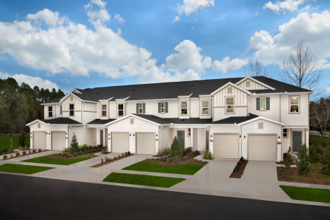 New KB homes now available in Jacksonville. (Photo: Business Wire)