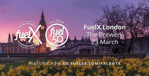 Fuel50, Leading HR Tech Solutions Provide, Prepares for FuelX Career Experience Conference in London on March 23 (Graphic: Business Wire)