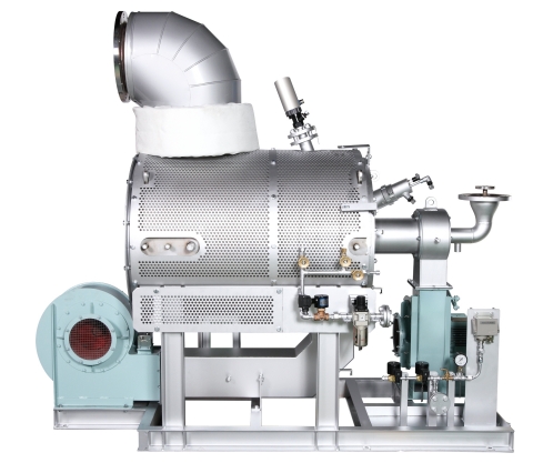VOLCANO’s new "MECS-GCU", the Gas Combustion Unit for LNG fueled vessel, can be installed even in small vessels, combusts gas of any ratio up to inert gas 100% on LNG fueled vessels and is completely compliant with IGF code and IGC code. (Photo: Business Wire)