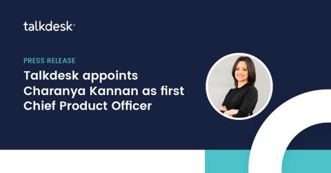 original Widely respected, award-winning innovator leads Talkdesk product development and strategy as the company prepares to revolutionize the contact center industry in 2020 (Graphic: Business Wire)
