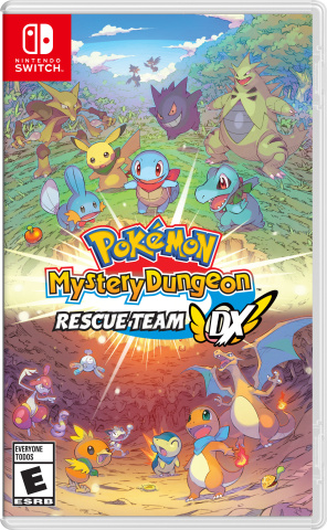 Pokémon Mystery Dungeon: Rescue Team DX is now available at a suggested retail price of $59.99. (Graphic: Business Wire)