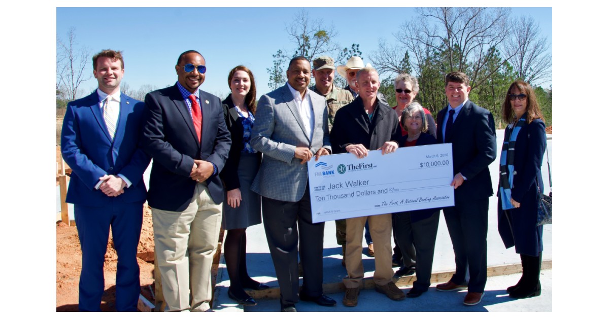 HAVEN Grant Helps Hattiesburg Veteran Build a New House Business Wire