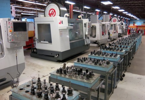 Auction will feature (11) HAAS CNC 4 & 5-Axis Vertical Machining Centers (Photo: Business Wire)