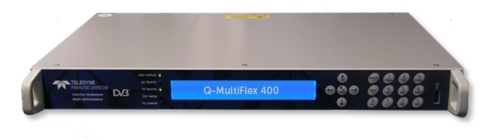 The industry's first "Embedded" Hub Canceller resides within Teledyne Paradise's QMultiFlex-400 satcom modem. (Photo: Business Wire)