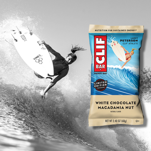 CLIF BAR Athlete Packaging featuring surfer Lakey Peterson (Photo: Business Wire)