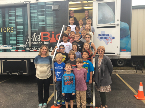 Learning Undefeated robust education program and disaster-relief efforts in Texas have grown into building two new mobile Drop Anywhere labs dedicated exclusively to serving students across Texas. (Photo: Business Wire)