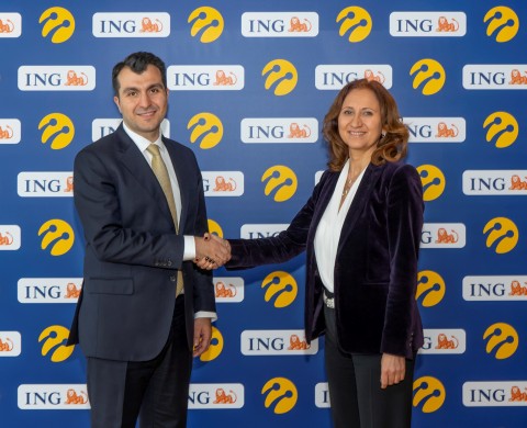 Turkcell and ING European Financial Services plc, %100 affiliate of ING in Turkey, have signed a 'Green Loan' agreement of 50 million Euros with a 5-year term. (Photo: Turkcell)