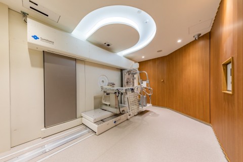 BNCT treatment room and the couch system (Photo: Business Wire)