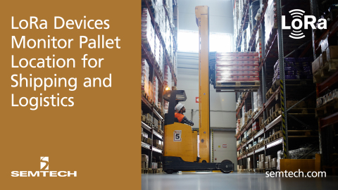 Pallet Alliance implements Semtech's LoRa (Graphic: Business Wire)