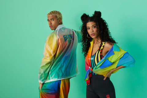 Guess?, Inc. Reveals Exclusive First Look at the Full GUESS x J Balvin Colores Capsule Collection (Photo: Business Wire)
