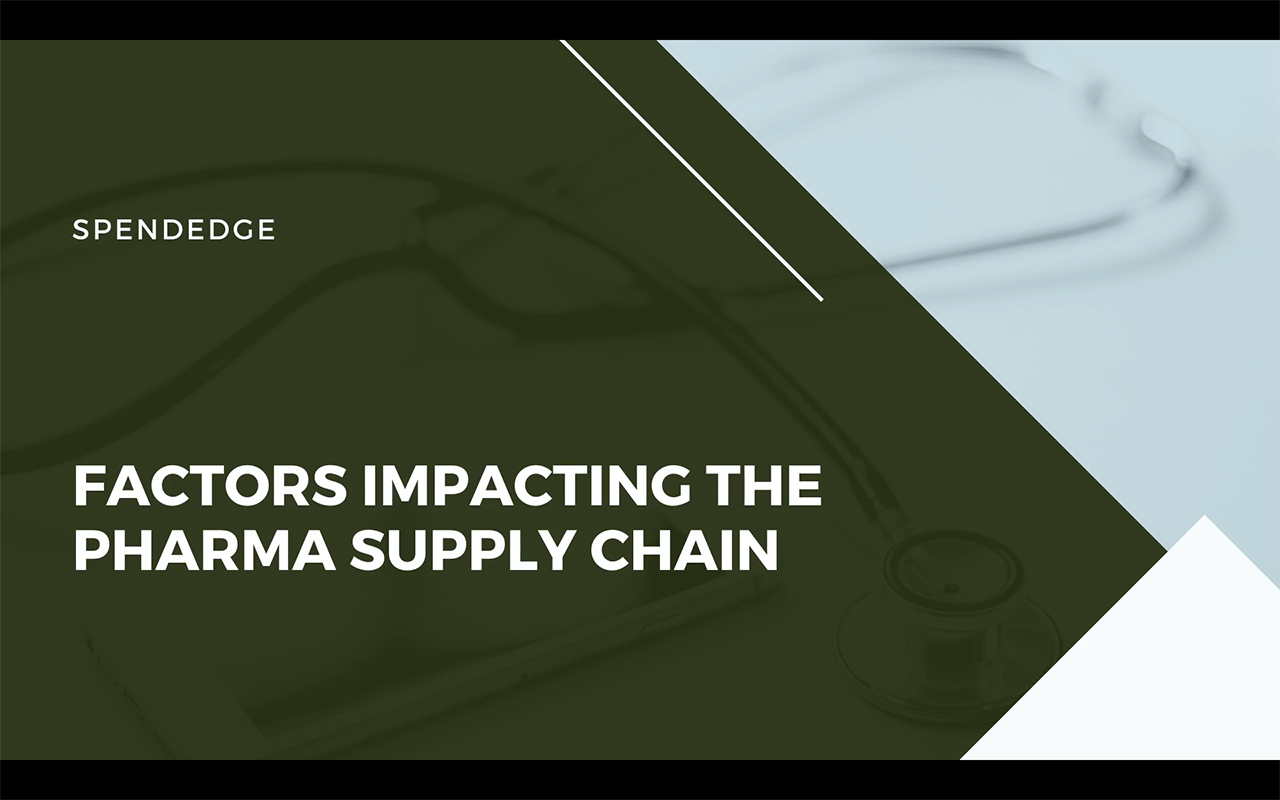 Factors Impacting the Pharma Supply Chain.