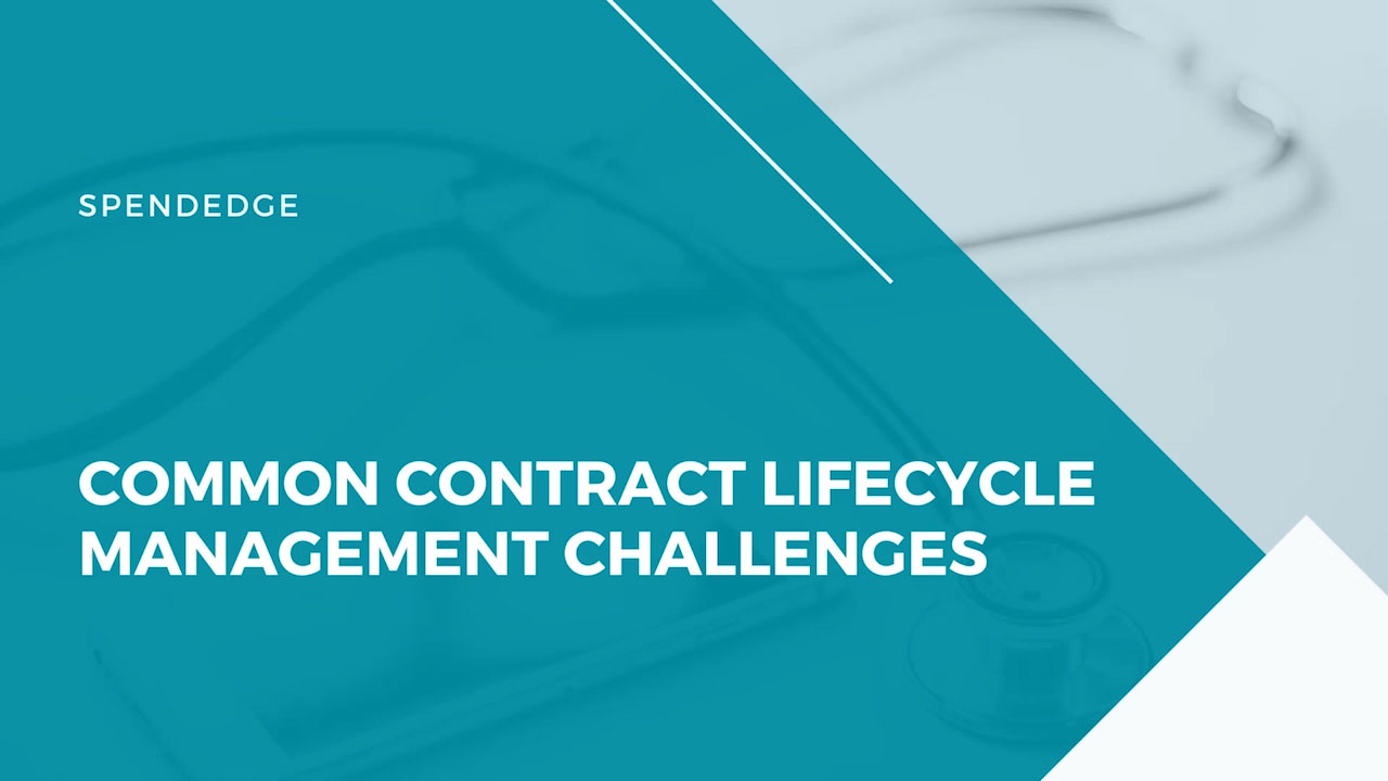 Common Contract Lifecycle Management Challenges.