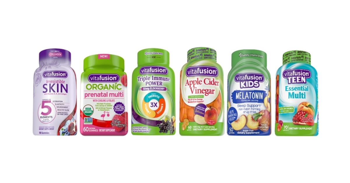 vitafusionTM, America’s 1 Gummy Vitamin Brand, Introduces 6 New