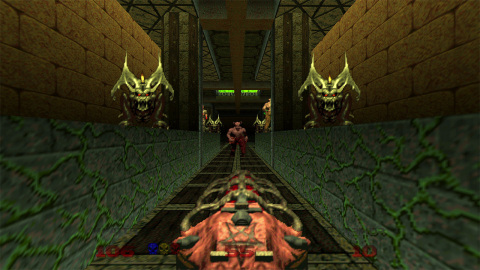 Take the fight to Hell with DOOM 64 on the Nintendo Switch system, available on March 20. (Photo: Business Wire)