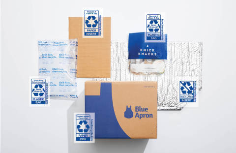 Blue Apron Joins How2Recycle® Label Program (Photo: Business Wire)