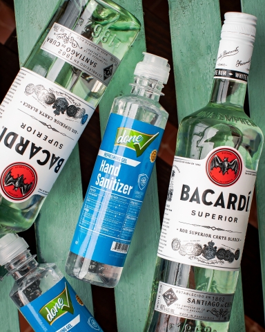 Bacardi Puerto Rico Provides Raw Materials for Hand Sanitizers - Photo Courtesy of Bacardi
