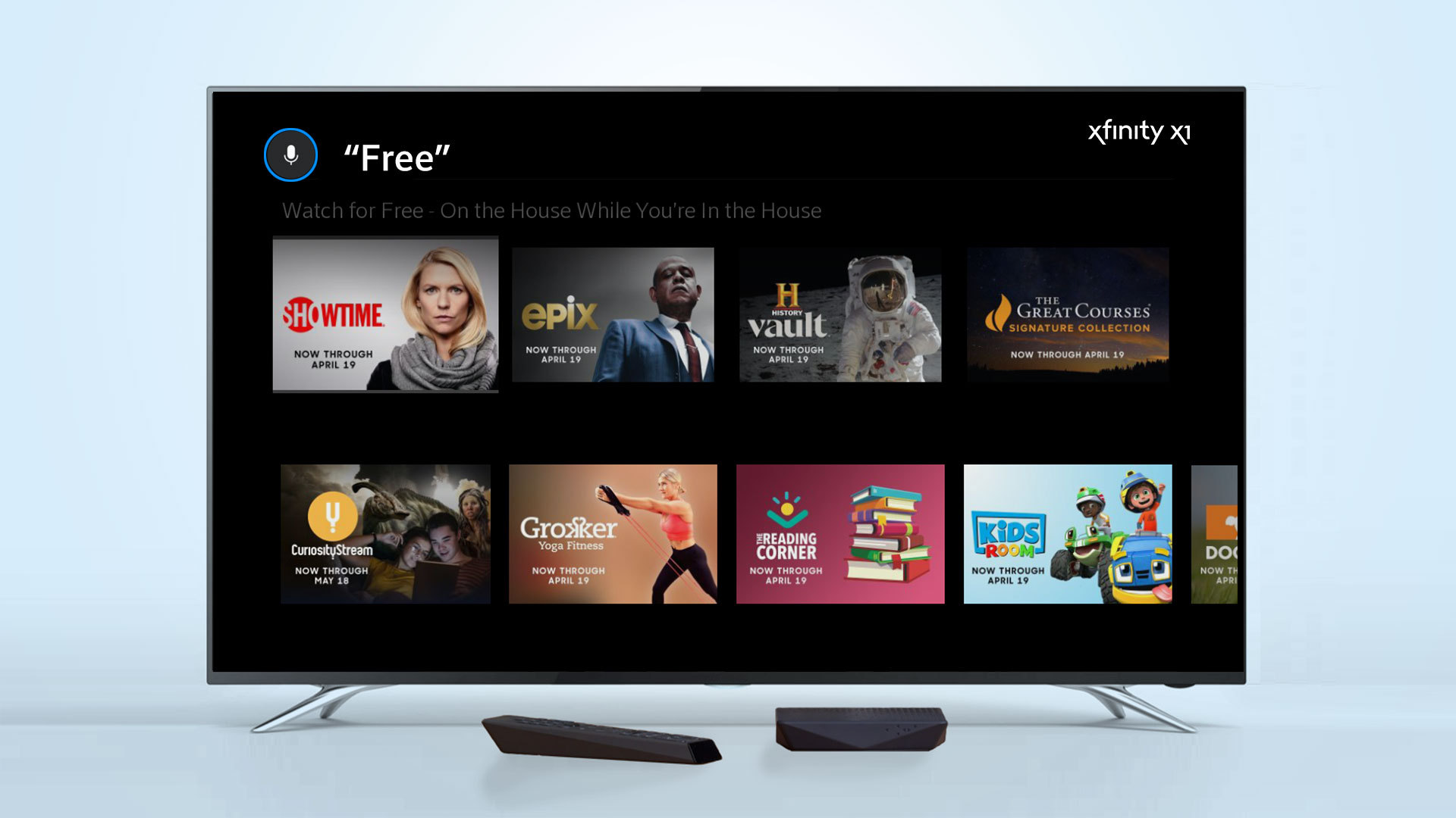 Comcast Gives Xfinity Customers Rolling Free Previews with Focus on Education, Entertainment and Fitness Business Wire