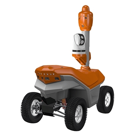 original Thermal Observation & Surveillance Systems in SMP Robotics outdoor security robot. (Photo: Business Wire)