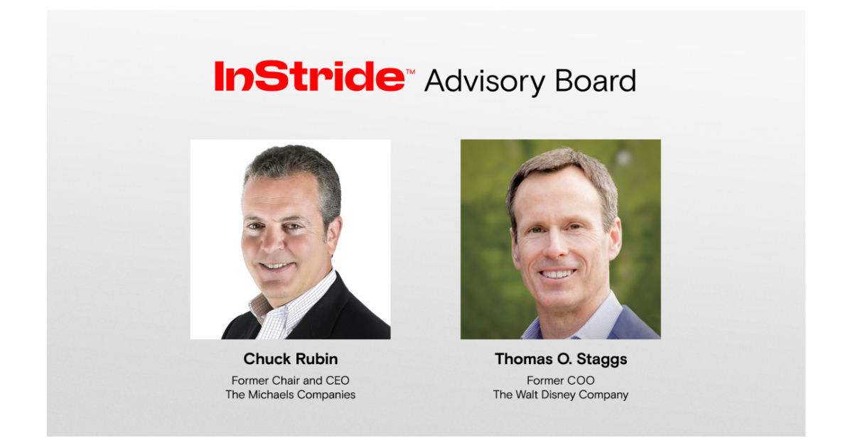 InStride Adds Former Disney and Michaels Senior Executives to Its