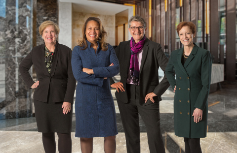 Pictured from left to right: Julie A. Beck, Diana S. Ferguson, Petra Danielsohn-Weil and Susan H. Alexander. (Photo: Business Wire)