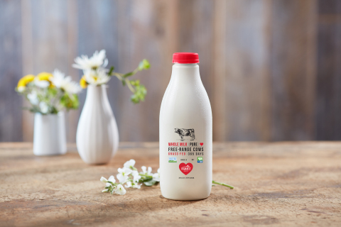 Hart Dairy has redefined the grass-fed dairy standard through its production of premium “Grass 365” dairy products, including fresh milk, yogurt, cheese and butter varieties. (Photo: Business Wire)