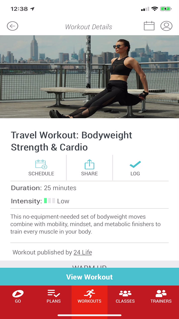 24GO Travel Workout Bodyweight Strength & Cardio