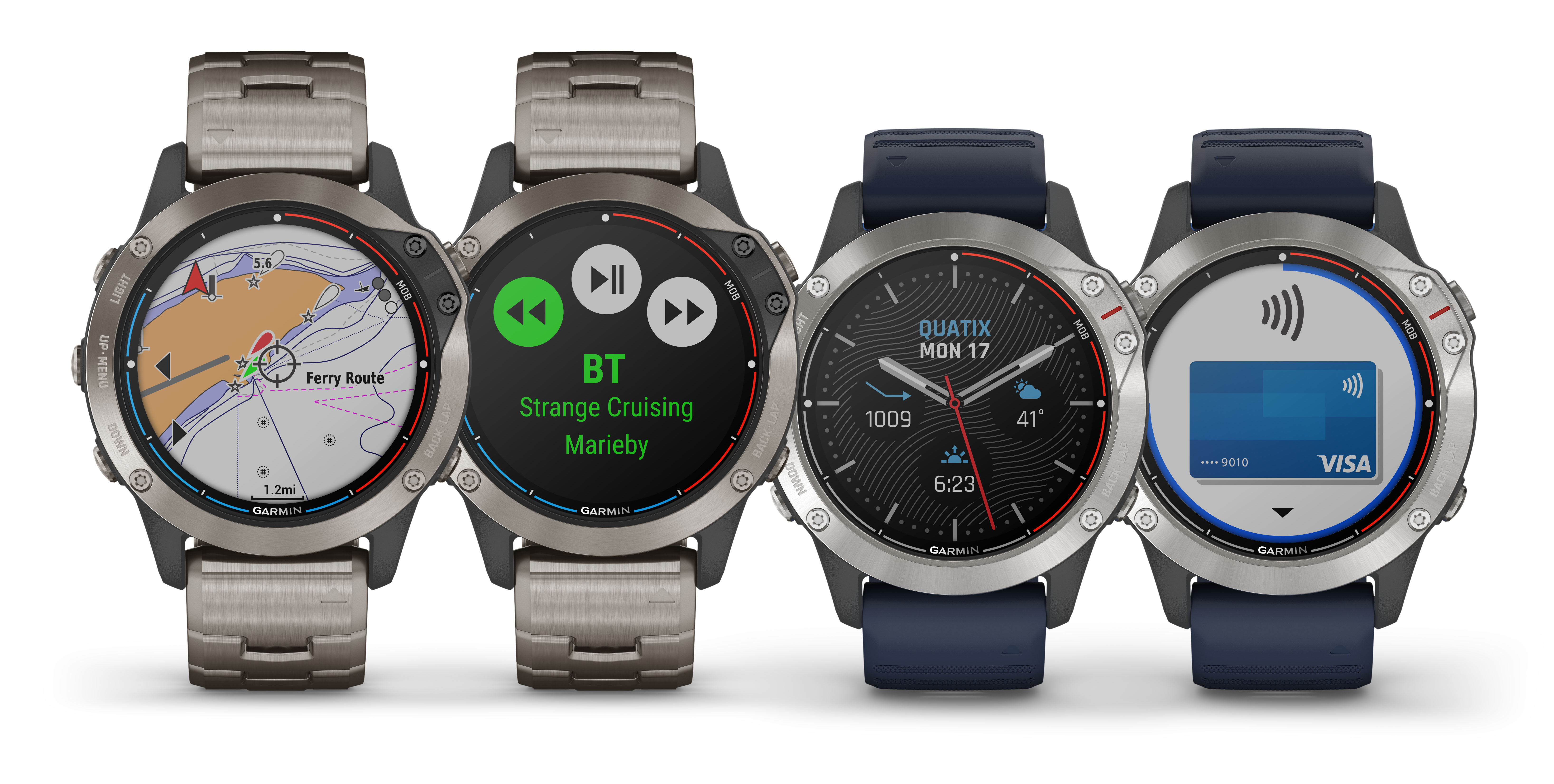 spansk konsonant Sige Garmin® introduces quatix® 6 marine GPS smartwatch series with  comprehensive connectivity, larger display and much more | Business Wire
