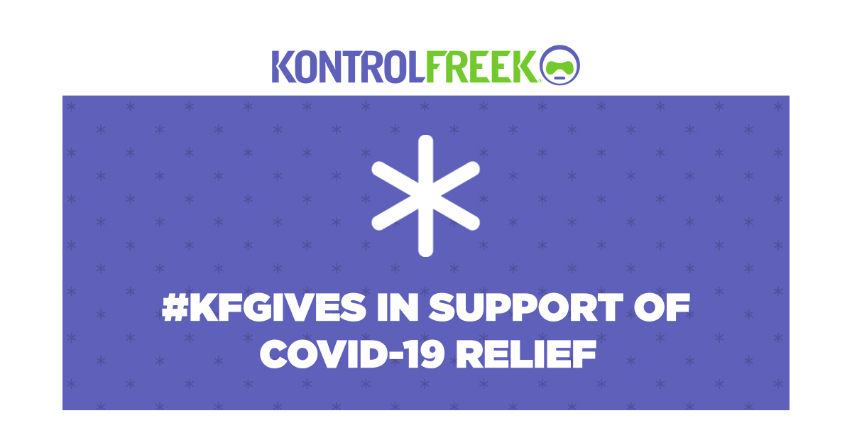 KontrolFreek to Donate up to 100 Percent of Sales to COVID19 Relief