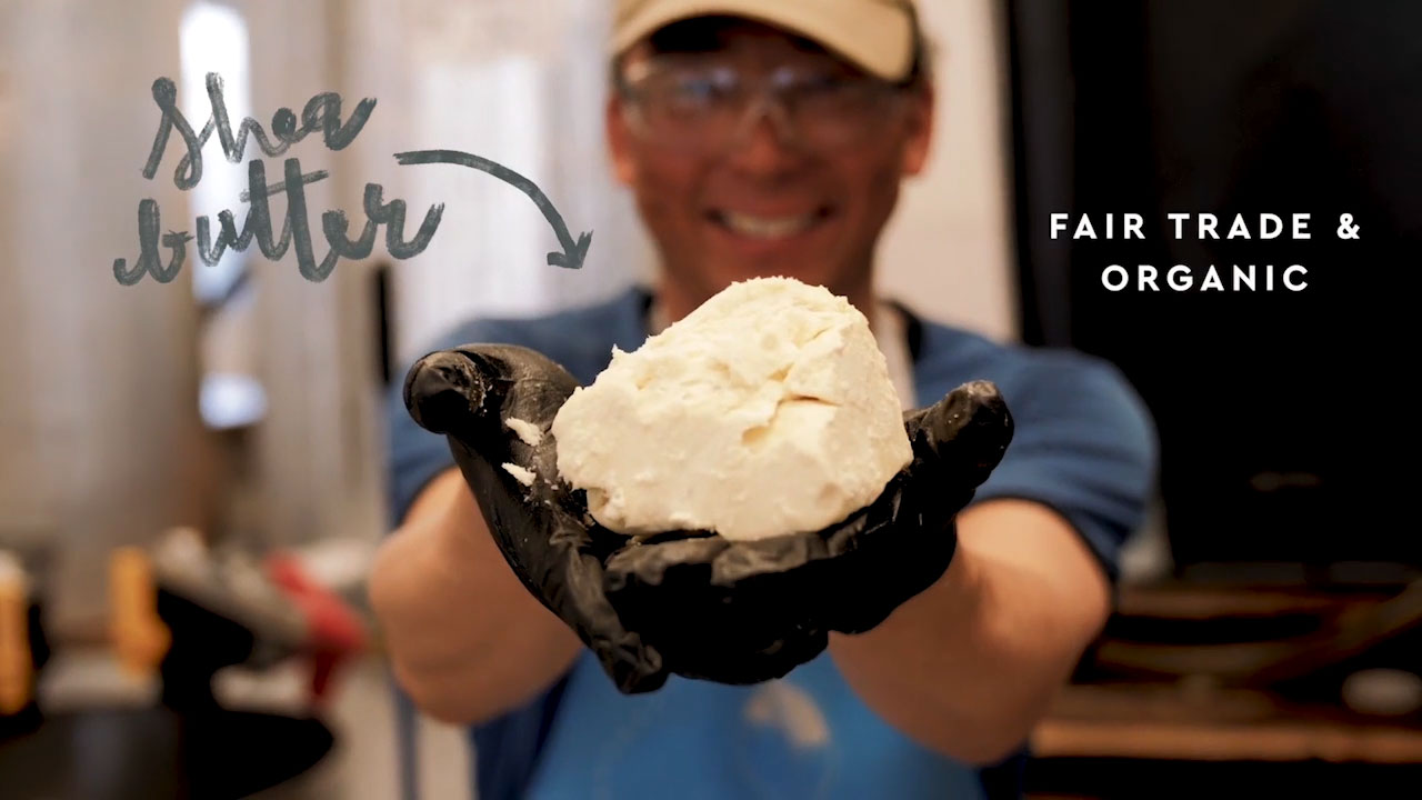 Creating the Natural Shea Butter Soap Bar with Rocky Mountain Soap Co.