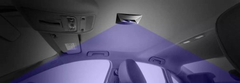 Fig 1. Violeds technology adopted by Yanfeng (2019 consolidated revenue of USD 20 billion) for in-vehicle UV sanitizer (Graphic: Business Wire)