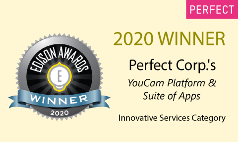 Perfect Corp.’s YouCam platform and suite of apps receives a silver award in the 33rd annual Edison Awards (Photo: Business Wire)