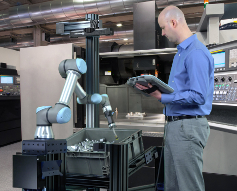 original ActiNav Autonomous Bin Picking solves unstructured bin picking and accurate placement for machine tending applications. Unlike conventional alternatives which require lengthy and complex integration and programming efforts, ActiNav simplifies the application with end-to-end autonomous motion. This makes random bin picking accessible to small and large production facilities alike. (Photo: Business Wire)