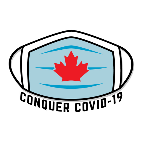 Conquer COVID-19 Logo